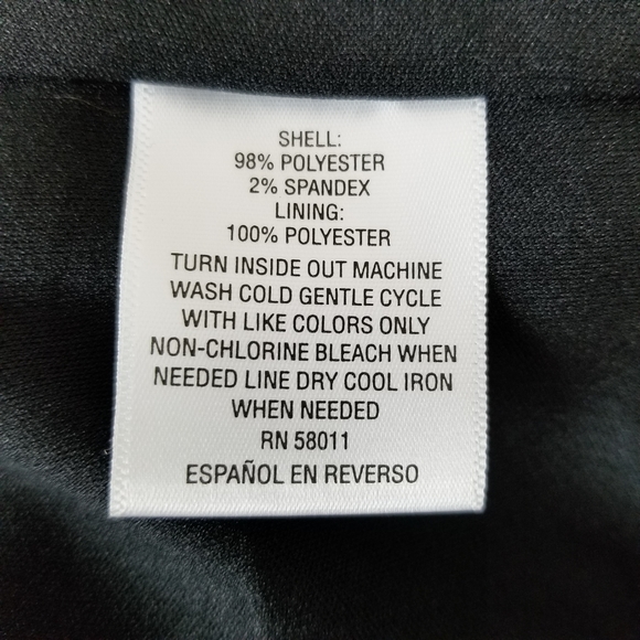 Thalia Sodi Size 12 Black Asymmetrica Peplum Dress - Picture 7 of 7